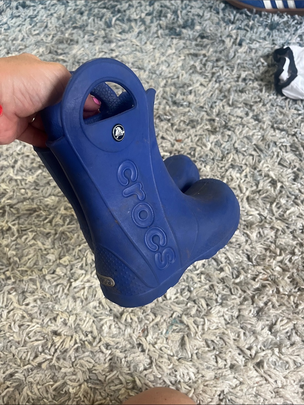 Crocs Kids' Rain Boot - Blue 12c